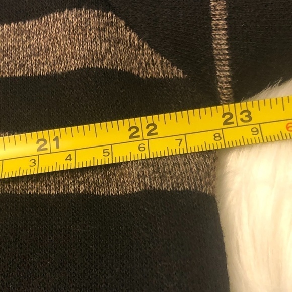 True Rock Full Zip Up Brown and Black Cardigan NWT - Picture 6 of 7